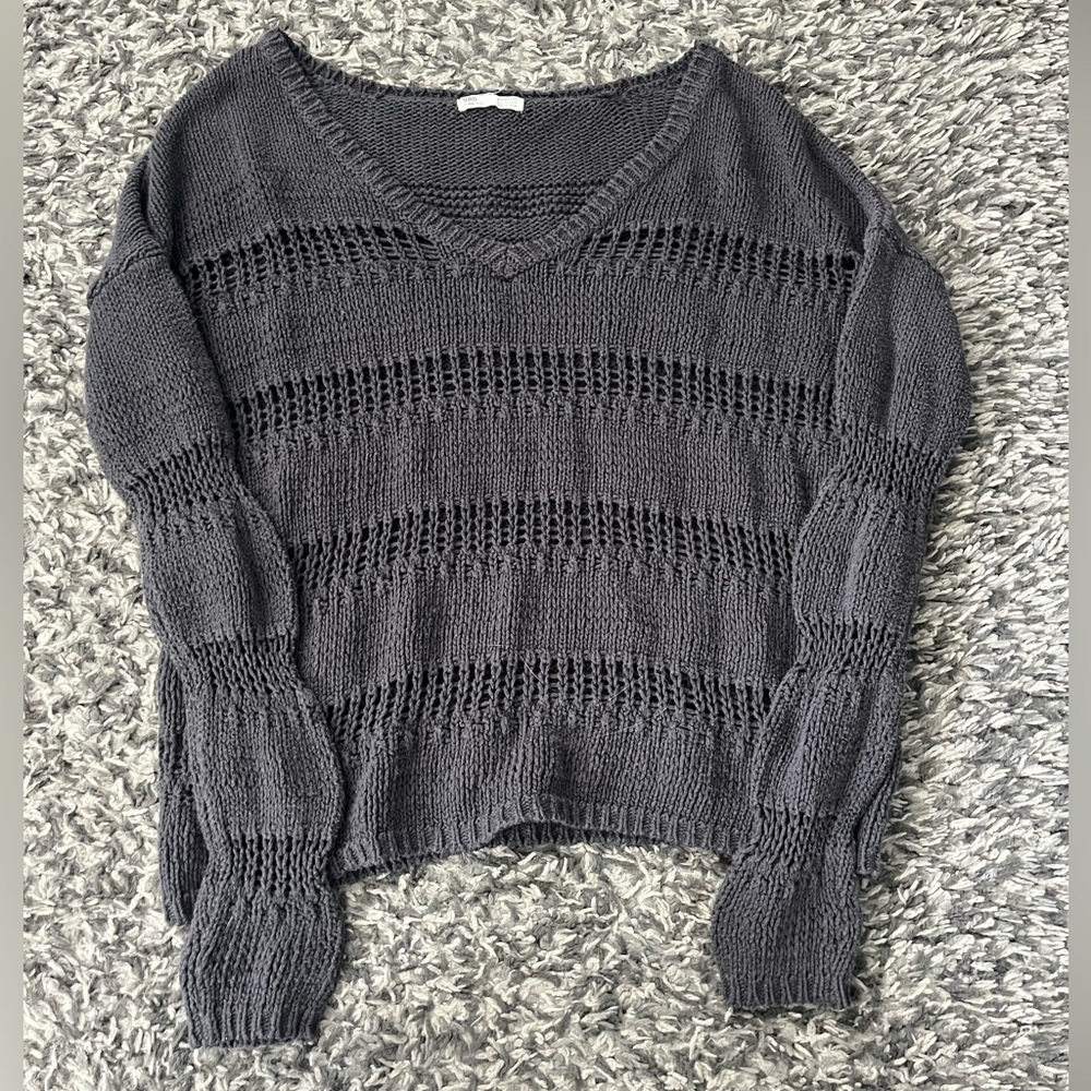 Garage New Knit Black Sweater Size XS